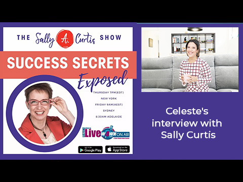 Celeste’s interview with Sally Curtis